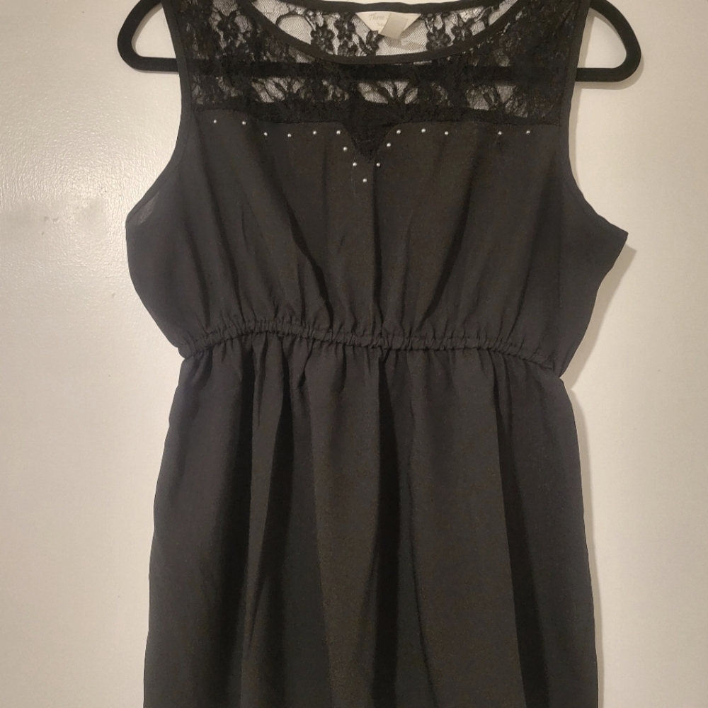 Black maternity top